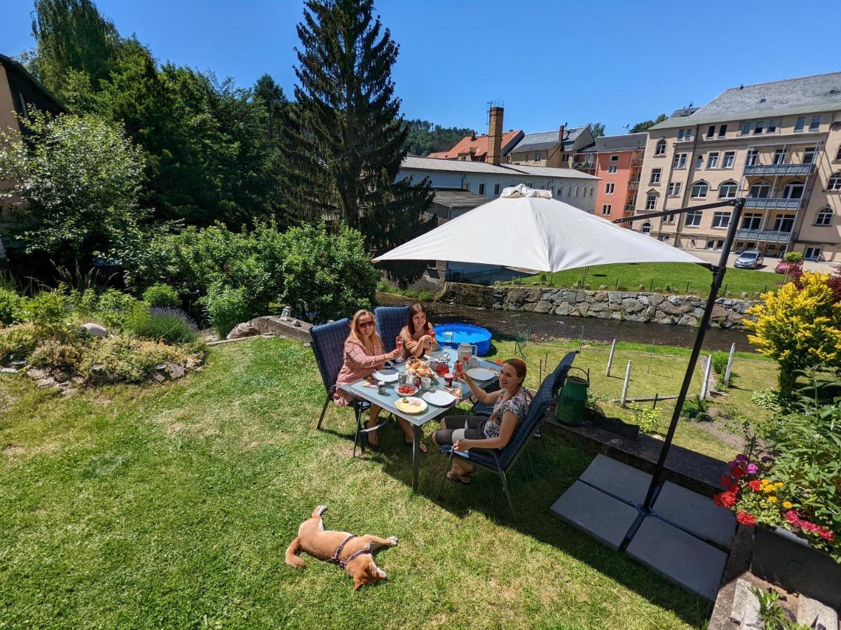 Appartement Zi2 - Urlaubsmagie - Whirlpool, Sauna Und Garten à Sebnitz Extérieur photo