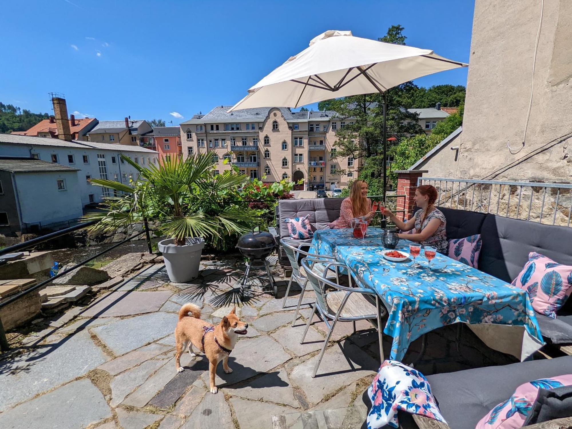 Appartement Zi2 - Urlaubsmagie - Whirlpool, Sauna Und Garten à Sebnitz Extérieur photo