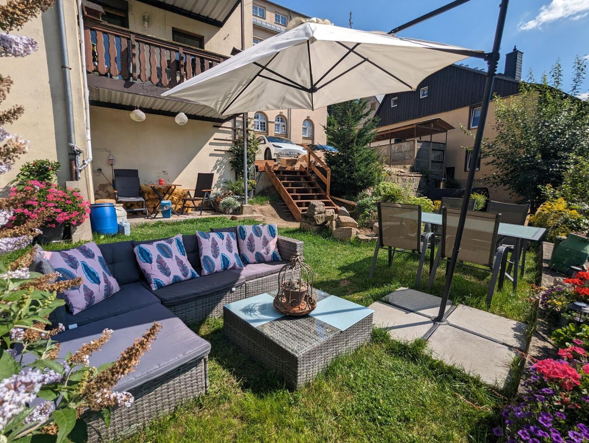 Appartement Zi2 - Urlaubsmagie - Whirlpool, Sauna Und Garten à Sebnitz Extérieur photo